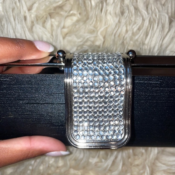 Evening clutch with rhinestones - Picture 3 of 7